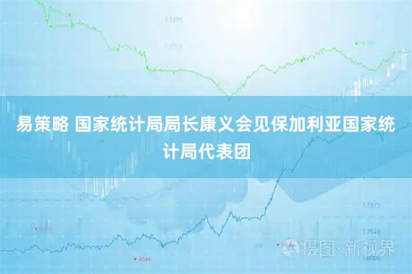 易策略 国家统计局局长康义会见保加利亚国家统计局代表团