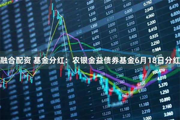 融合配资 基金分红：农银金益债券基金6月18日分红